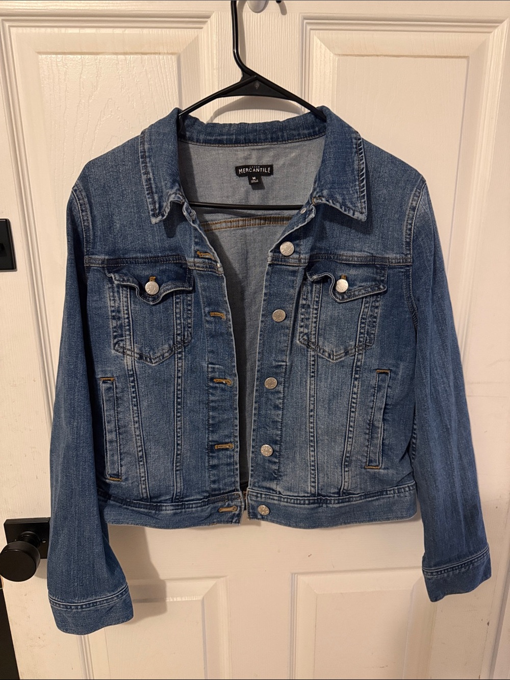 J. Crew Medium Blue Denim Jean Jacket